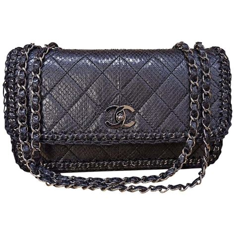 chanel classic python